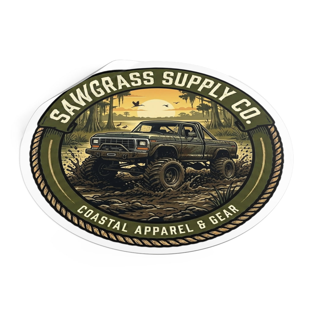 Mudtruckin Vinyl Decal