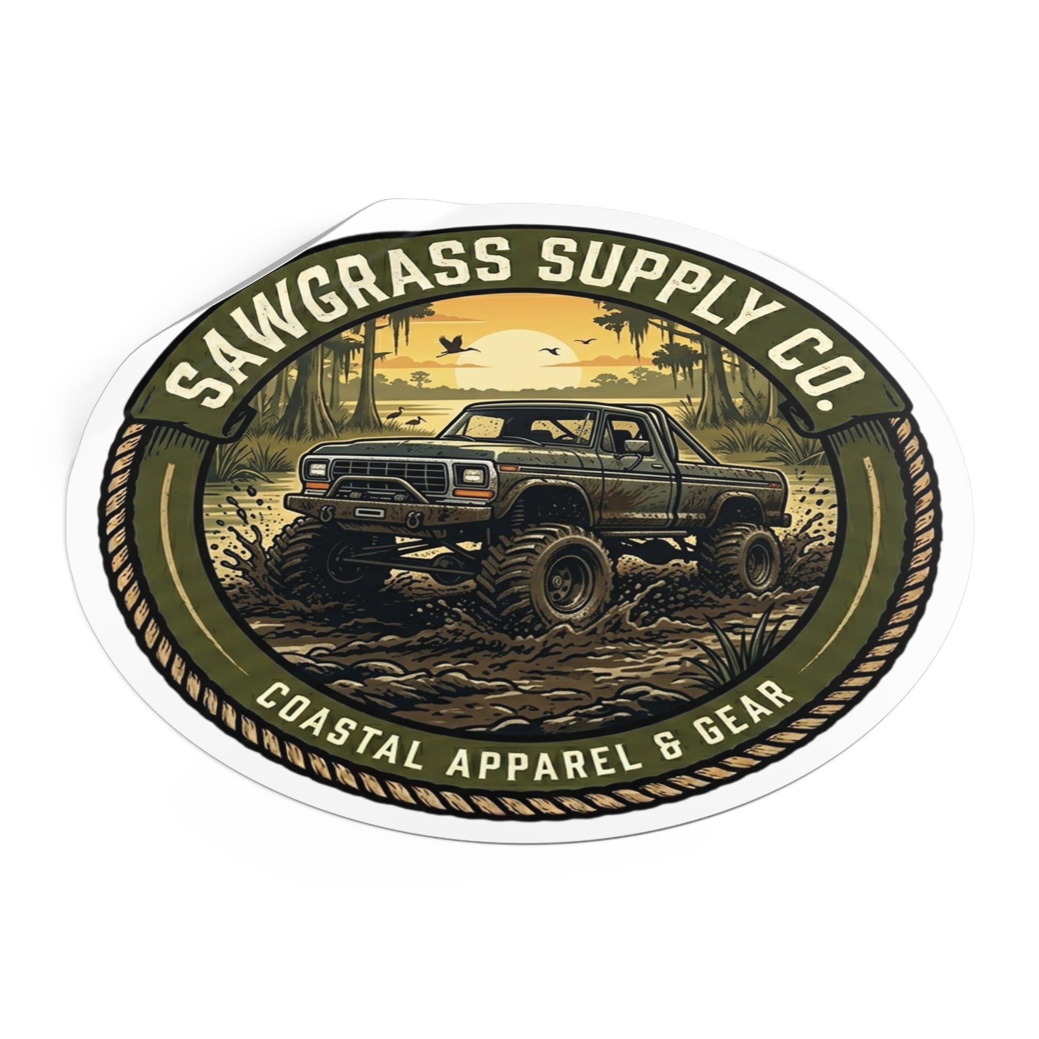 Mudtruckin Vinyl Decal