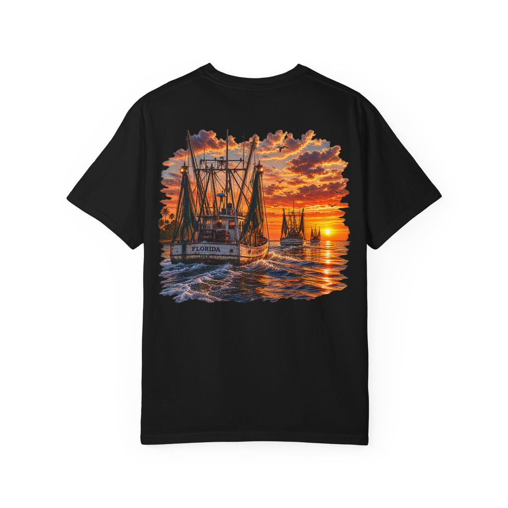 Sawgrass Signature- Shrimp boats at sunset