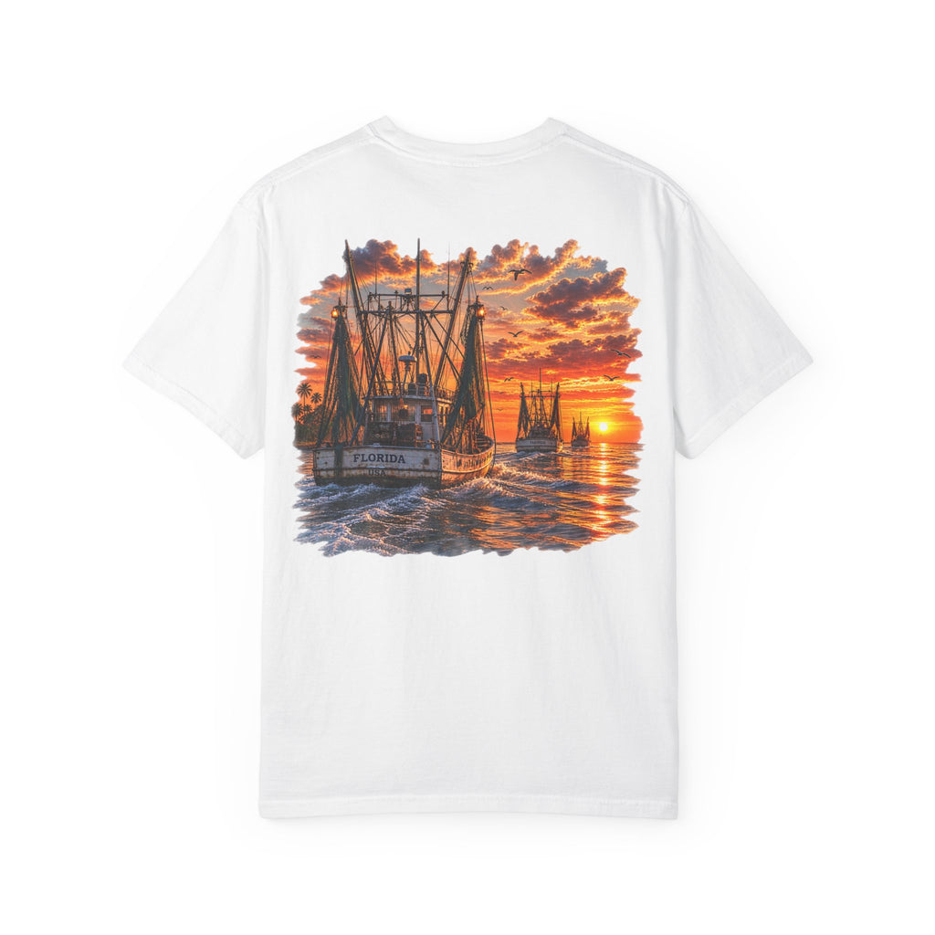 Sawgrass Signature- Shrimp boats at sunset