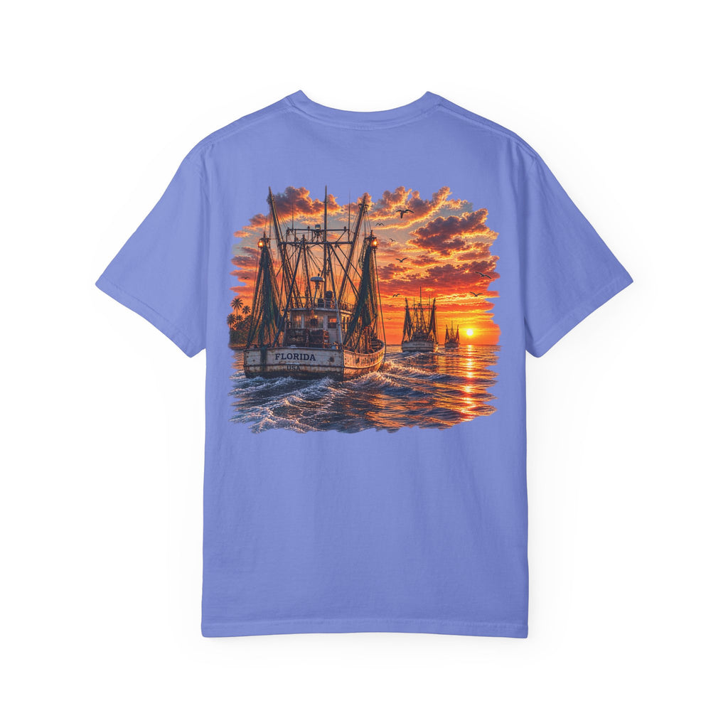 Sawgrass Signature- Shrimp boats at sunset