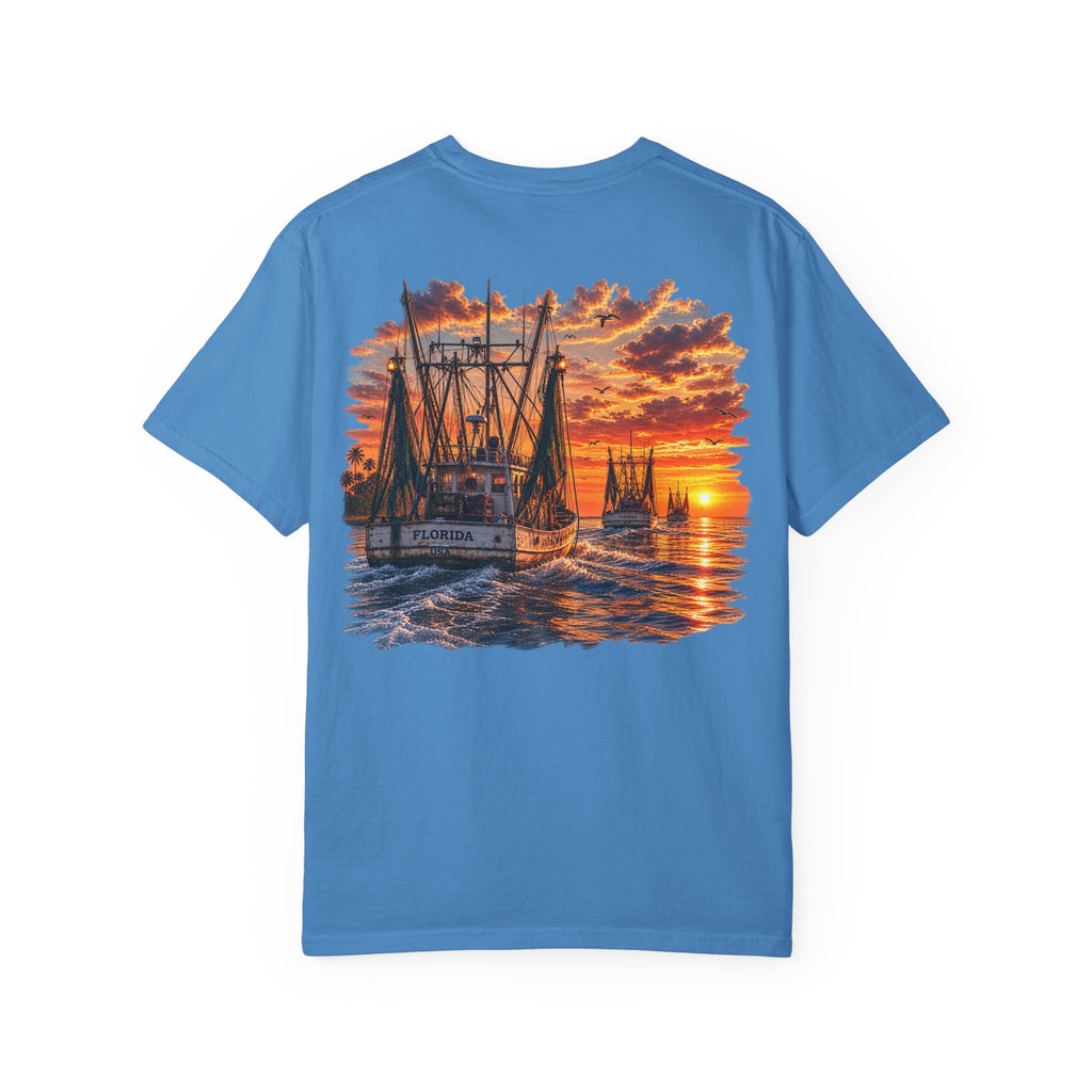 Sawgrass Signature- Shrimp boats at sunset