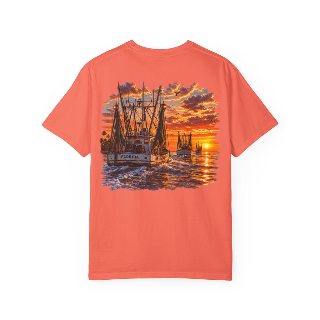Sawgrass Signature- Shrimp boats at sunset