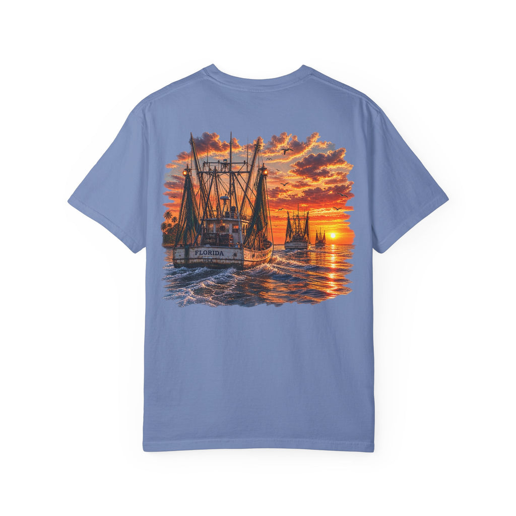 Sawgrass Signature- Shrimp boats at sunset